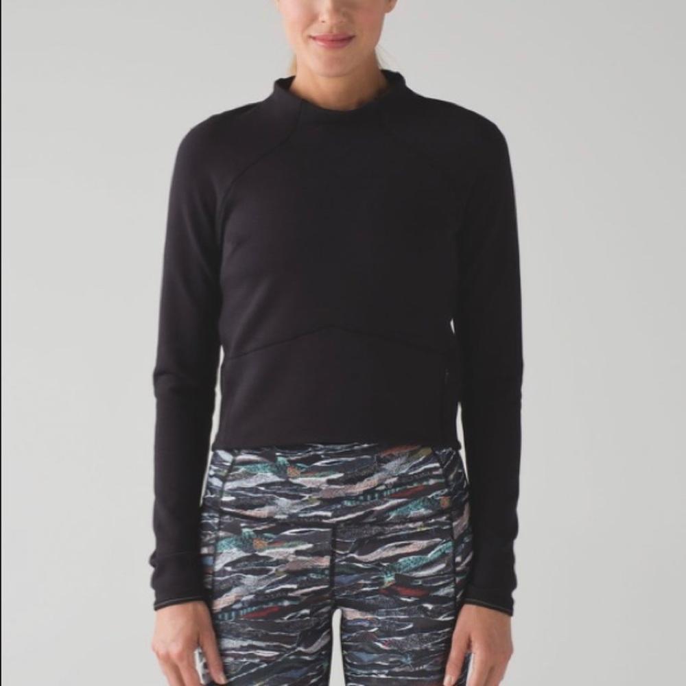 🍋 Lululemon Hill and Valley Mock Long Slee…